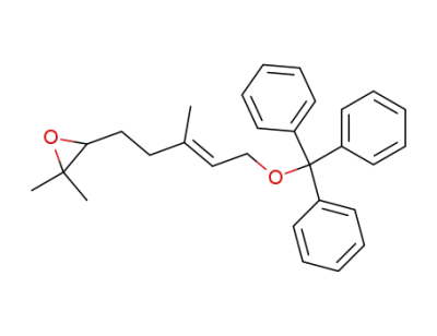 (2E)-6,7-epoxy-3,7-dimethyl-1-triphenylmethoxy-2-octene